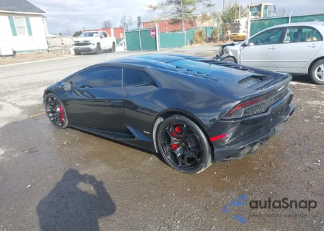 2015 Lamborghini Huracan Lp610-4 z USA, uszkodzony, nr VIN ZHWUC1ZF6FLA02956